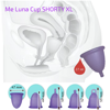 سایز و ابعاد کاپ قاعدگی ملونا Shorty سایز لارج Large Shorty